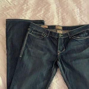 Gently used William Rast daisy super flare jeans
